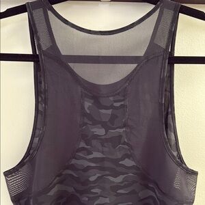 Lululemon Camo and Mesh Tank Top
